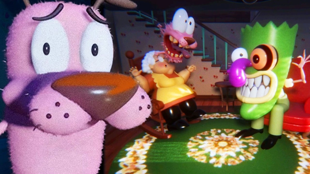 Courage The Cowardly Dog Got a NEW HORROR GAME & Its TERRIFYING..