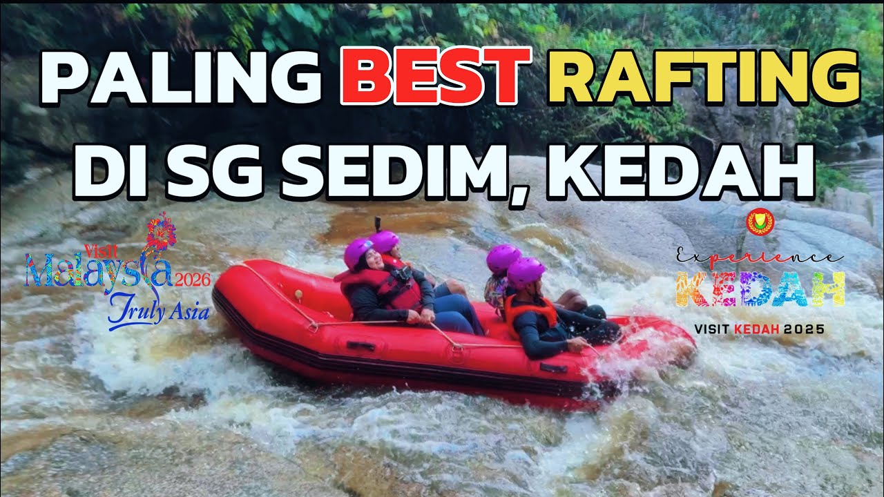 Sumpah BEST Main Water Rafting dekat SEDIM ni!! | Sedim Forest Eco-Park | Canopy Walk