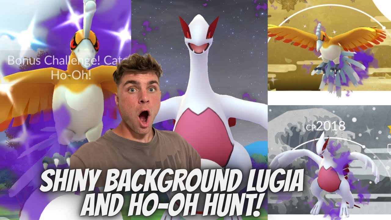 ✨Shiny Background Shadow Ho-Oh and Lugia RAIDS LIVE, ROAD TO KALOS TOUR!!!✨
