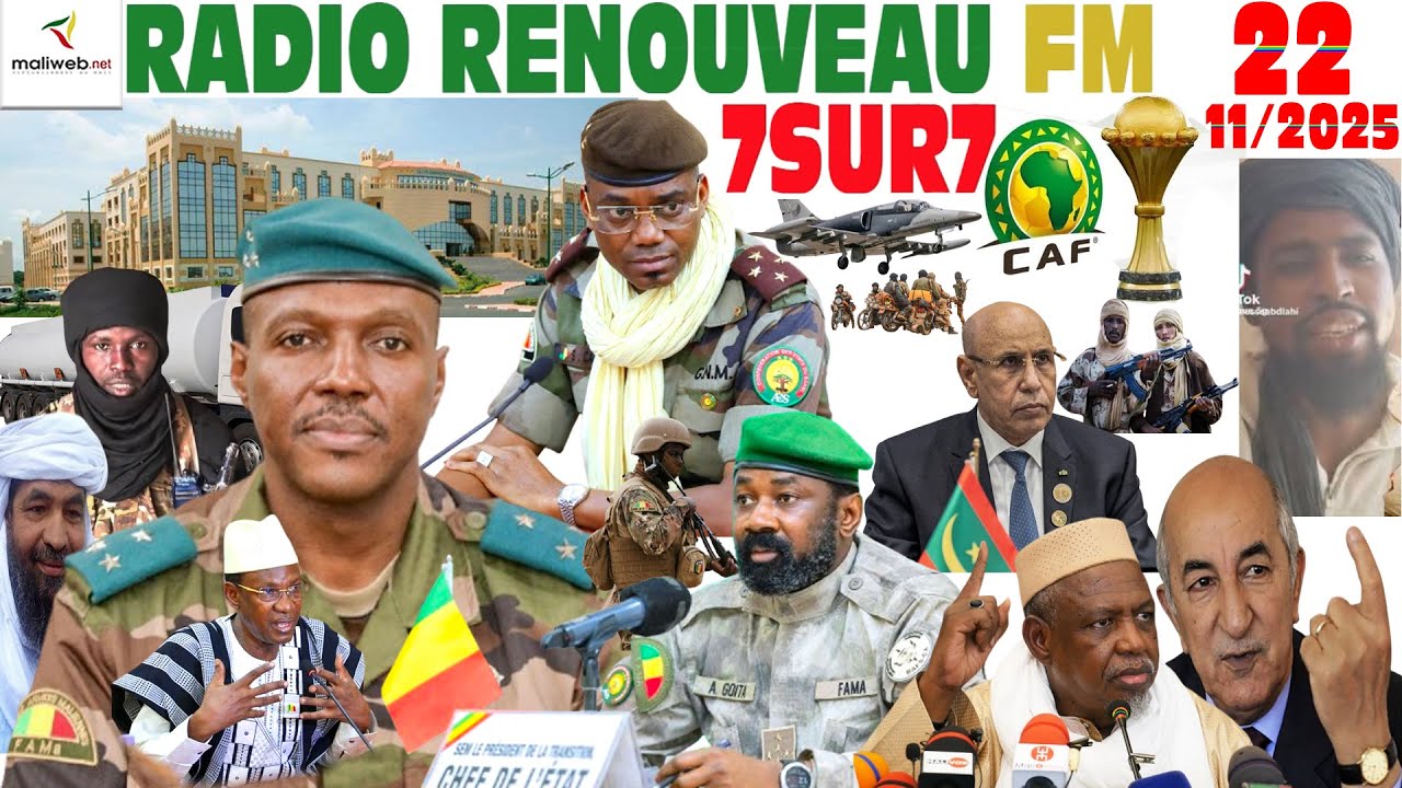 Emission 7SUR7 de la Radio Renouveau FM du 22 Novembre 2025