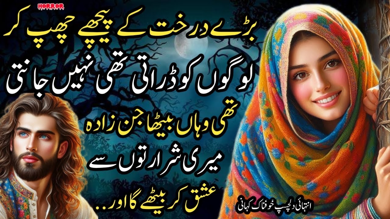 BARE DREHT KE PEECHE CHUP KAR LOGON KO DARATI THI NAHI JANTI THI JINZADA MERI SHARARTON SE ISHQ KAR