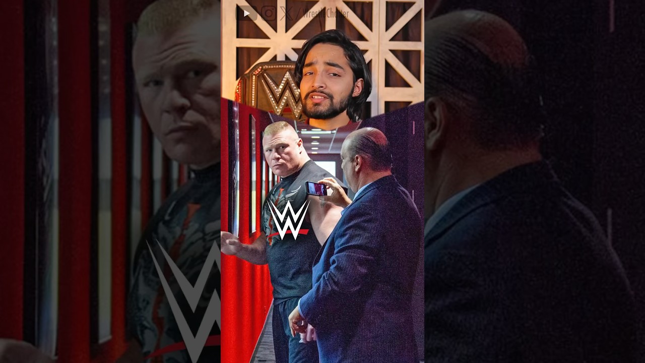 Dangerous Brock Lesnar Story Backstage🔥🦁 #wwe #brocklesnar #paulheyman