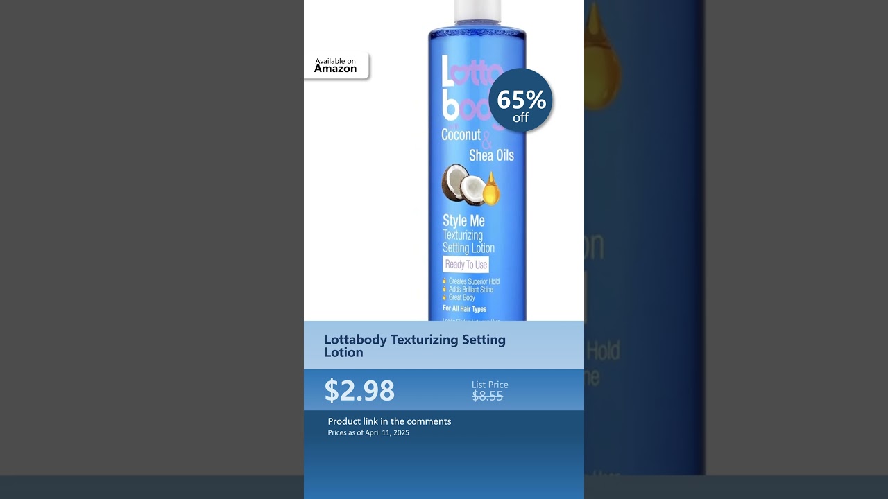 Lottabody Texturizing Setting Lotion