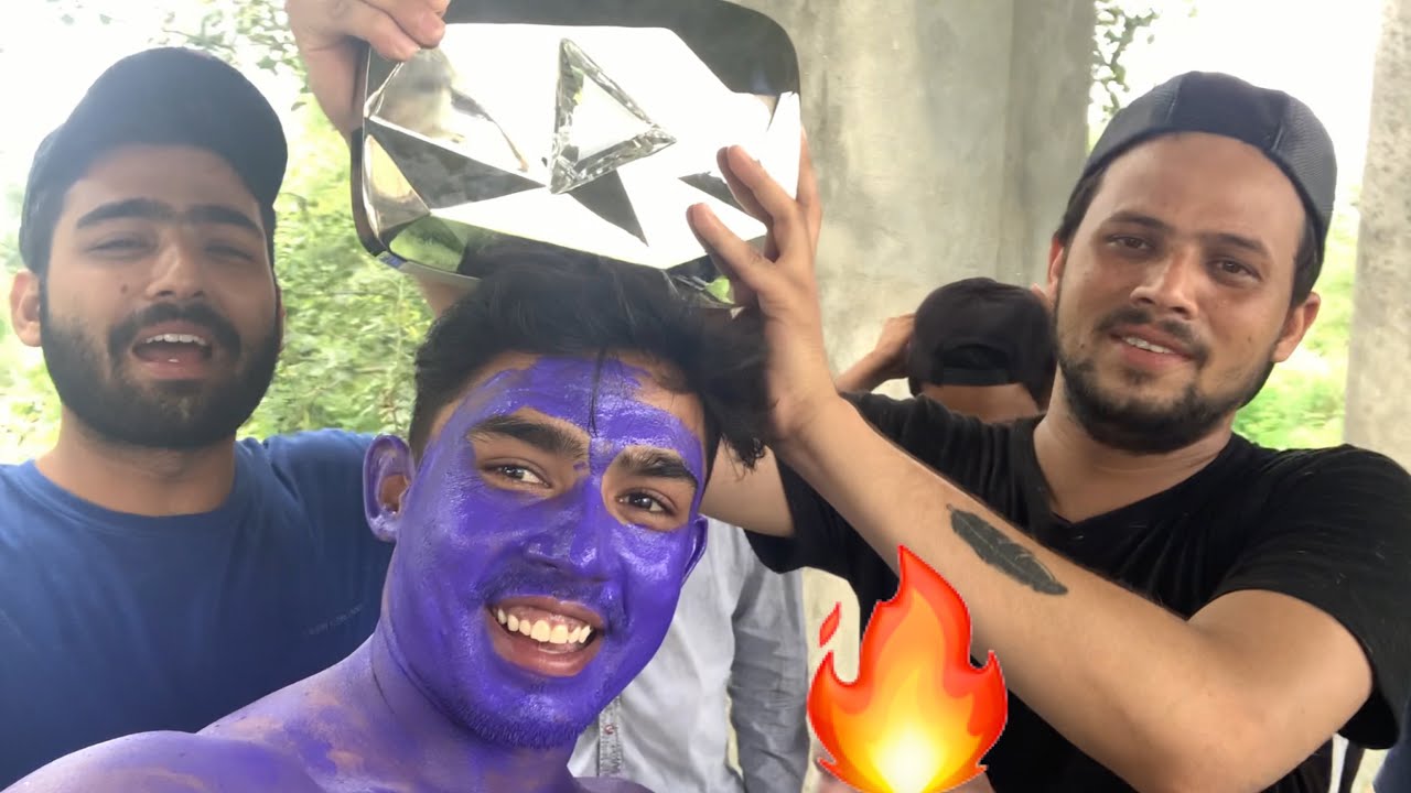 DIAMOND PLAY BUTTON Vlog I Round2hell | R2h