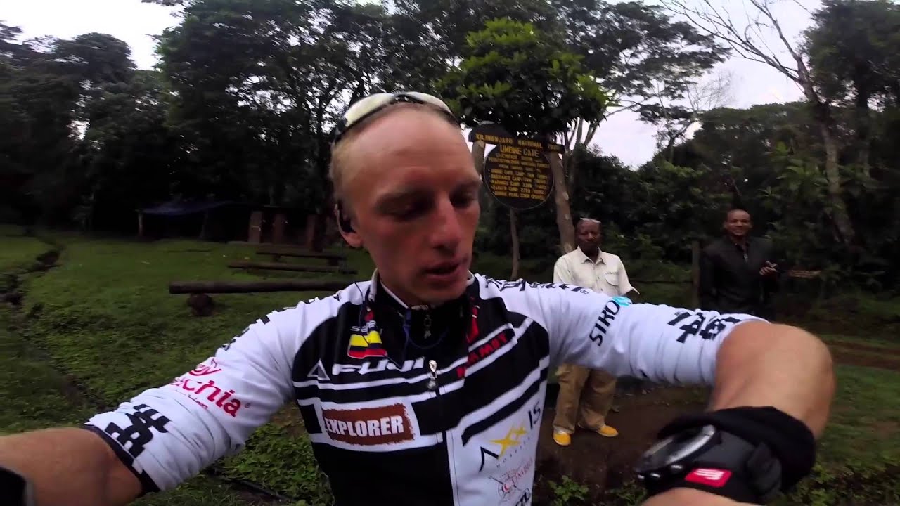Kilimanjaro speed climbing record Karl Egloff 2014