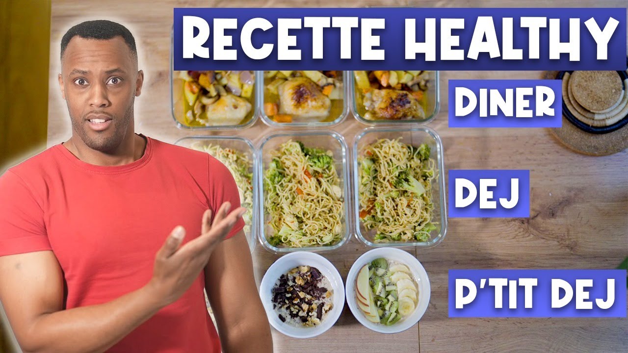 Recette healthy et facile pour maigrir : Perdre du ventre avec le meal prep