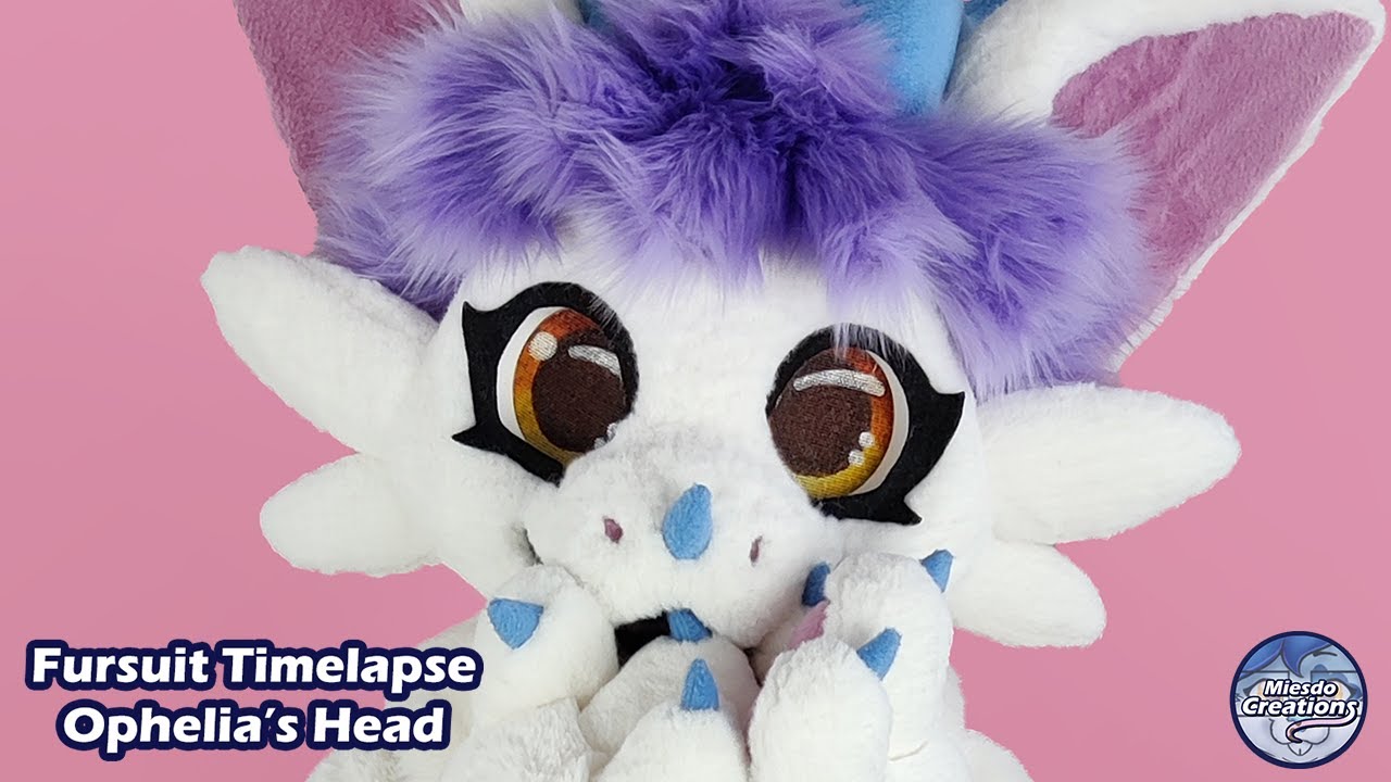Miesdocreations Fursuit Timelapse - Head Ophelia