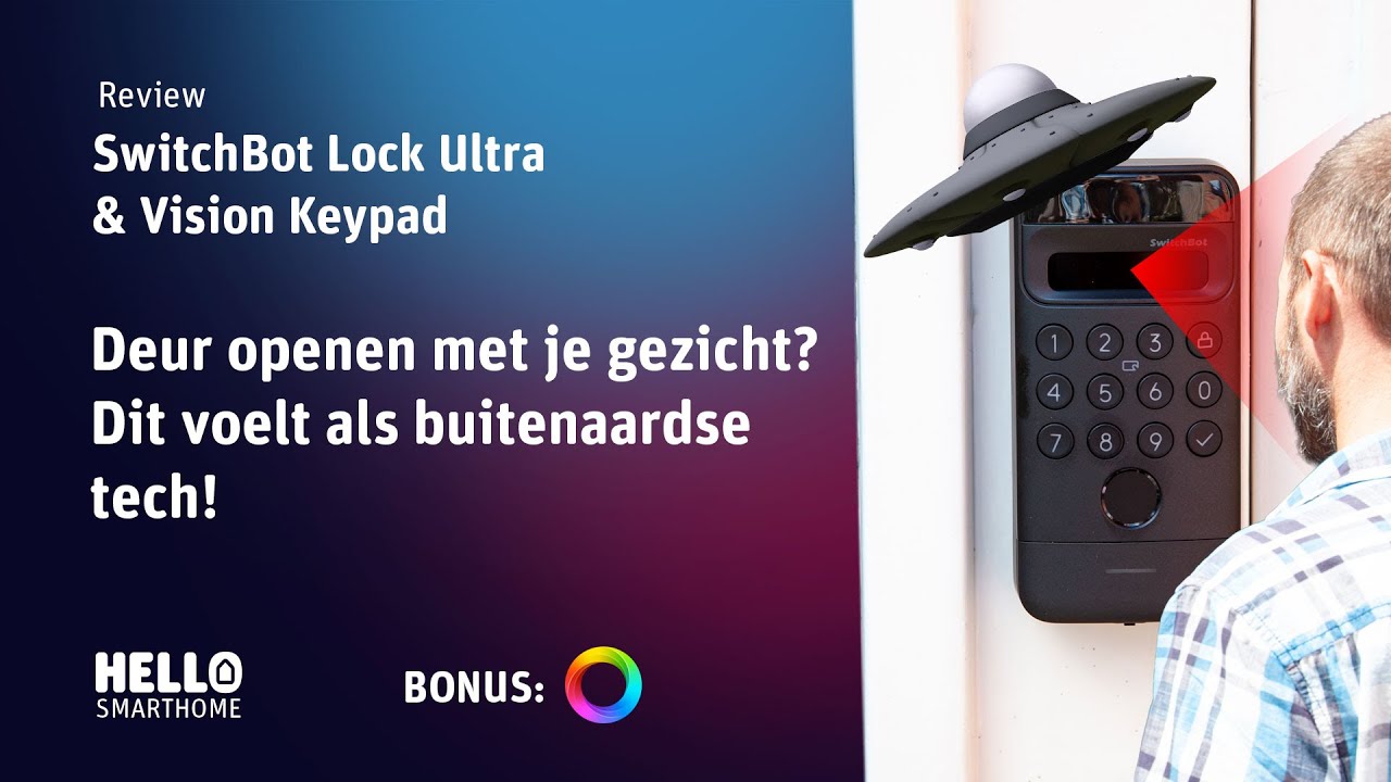 Review SwitchBot Lock Ultra - Is dit slimme slot gemaakt door aliens?!