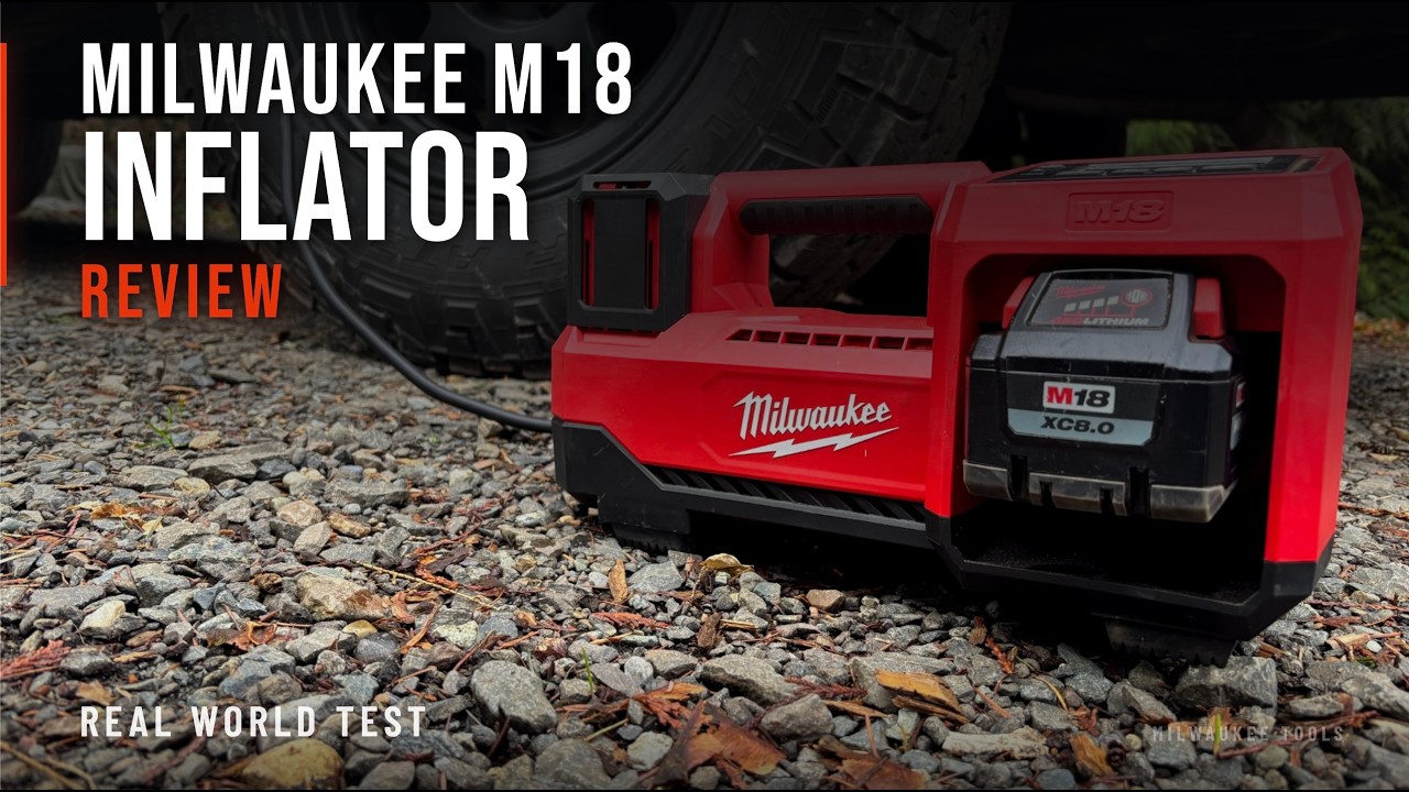 Milwaukee M18 Inflator – Review & Tire Inflation Demo