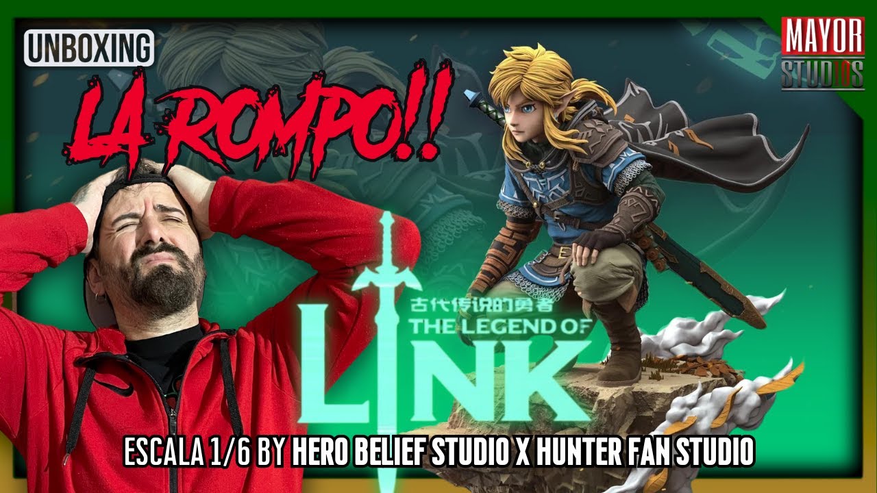 LINK 💚 escala 1/6 by Hero Belief x Hunter Fan Studio del mítico juego de Zelda! Unboxing y review
