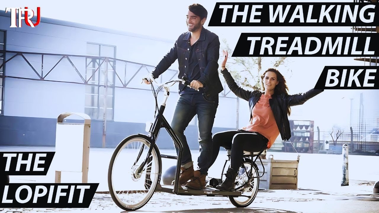 The Electric Walking Bike: A Treadmill on Wheels!