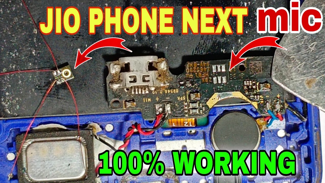 jio phone next mic change || jio phone next me f320 ka mic
