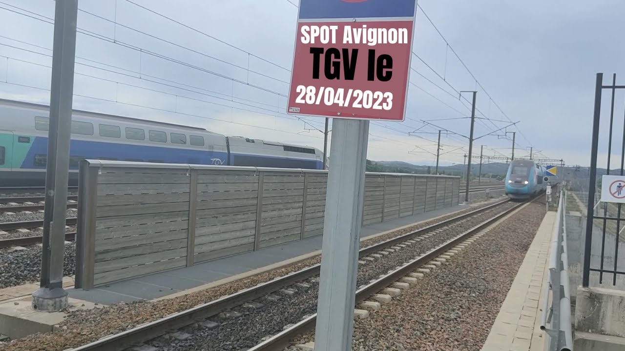 Spot Avignon TGV Avril 2023 (Avec la 283 !).
