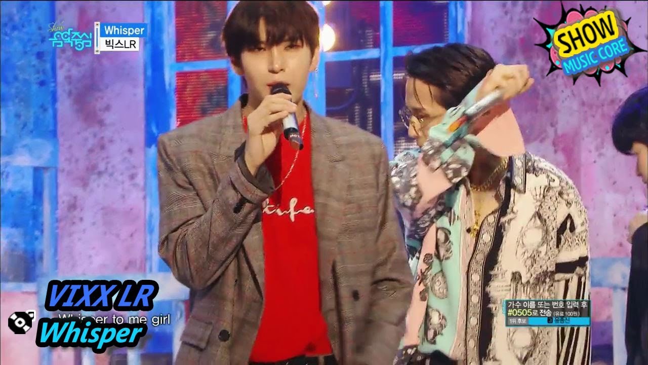 [Comeback Stage] VIXX LR - Whisper, 빅스LR - 위스퍼 Show Music core 20170902