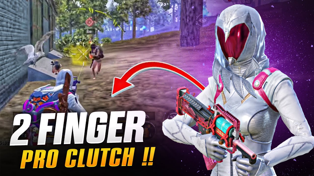 2 FINGER CLUTCH !! IPHONE XR 60 FPS | PUBG MOBILE