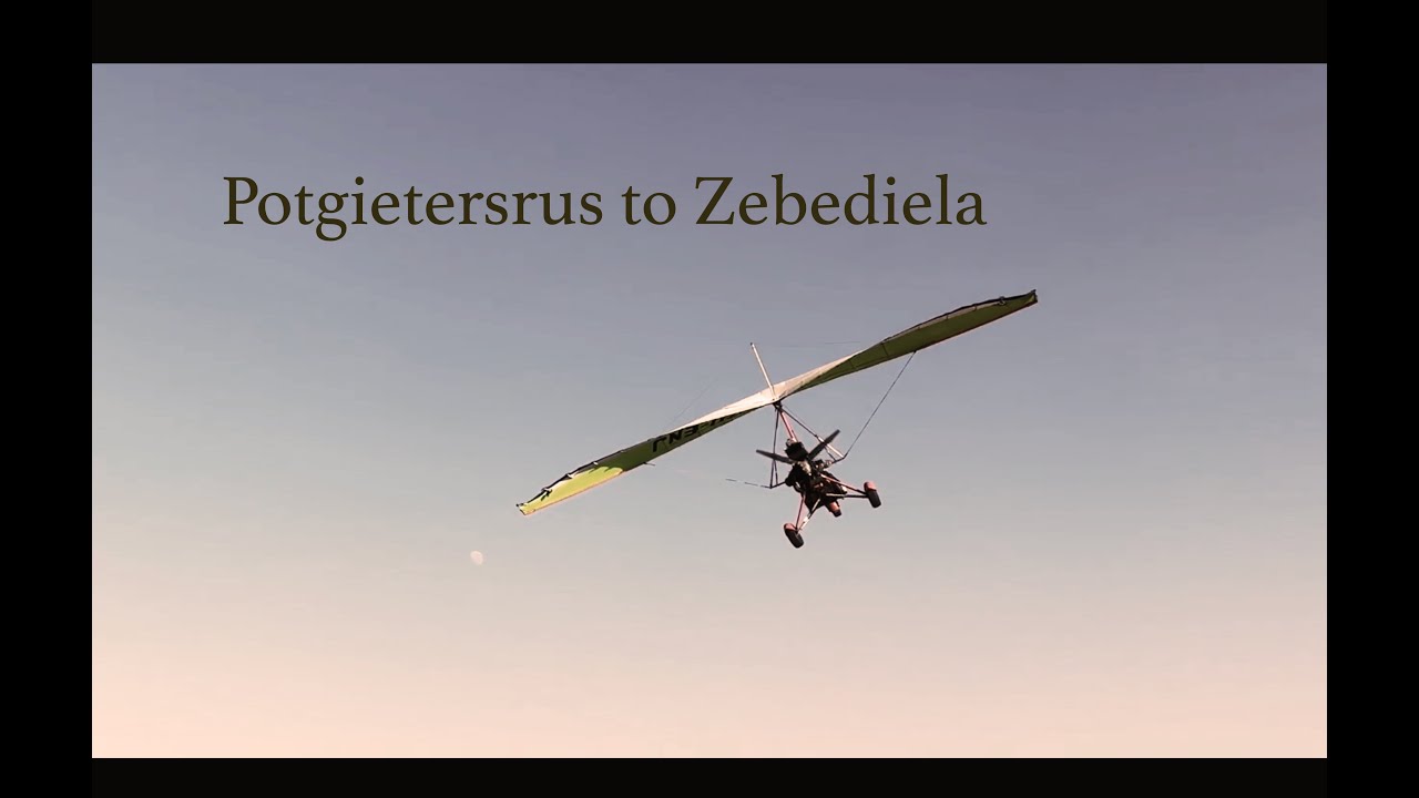 Microlight flight from Potgietersrus to Zebediela, Limpopo South Africa