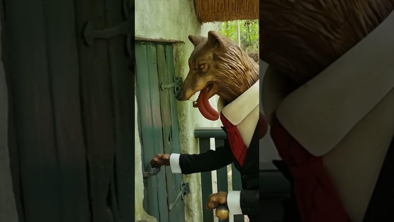 Sprookjesbos de Wolf bij de zeven geitjes