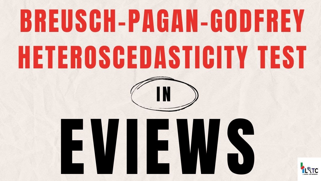 Breusch-Pagan-Godfrey Heteroscedasticity Test in Eviews | Post Estimation Test | Homoscedasticity