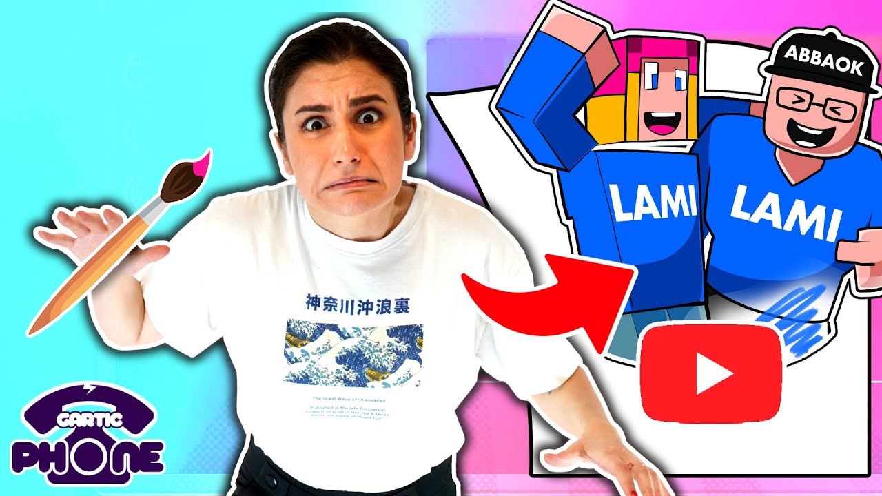 GARTIC PHONE, aber wir dürfen nur YOUTUBER ZEICHNEN!