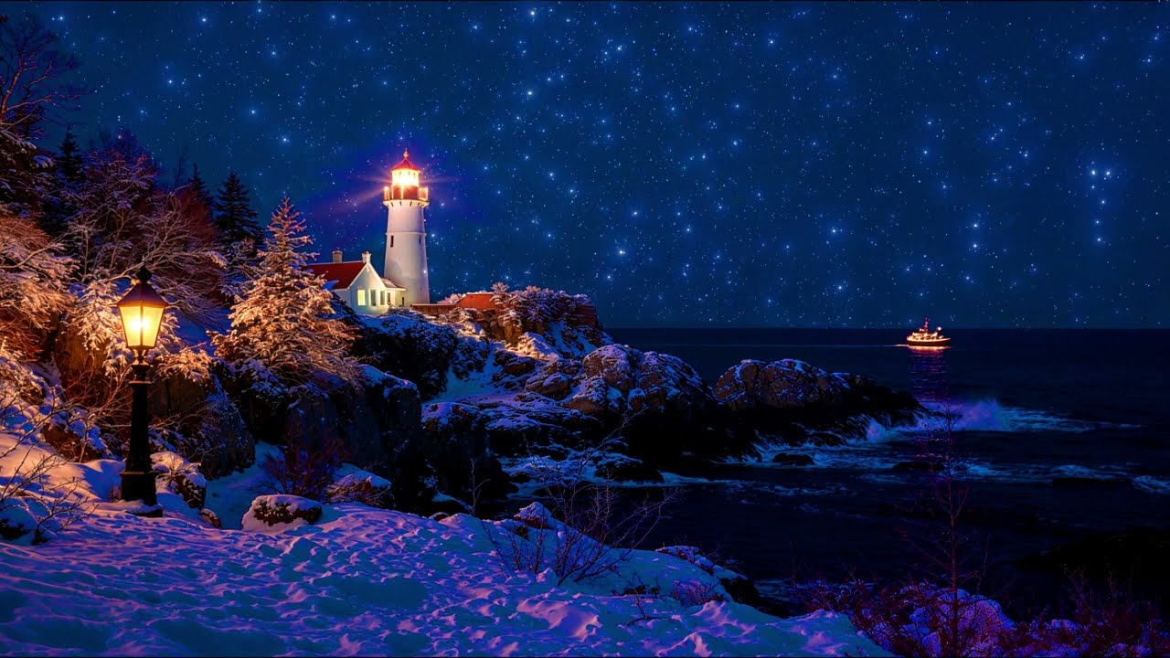 The Lord Is My Guiding Light | Peaceful Scripture for Sleep, Prayer & Night Meditation