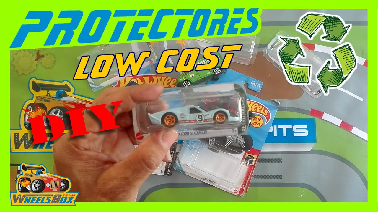 Como hacer un PROTECTOR para Hot Wheels | Con su Burbuja #hotwheelscollector #hotwheels #shorts