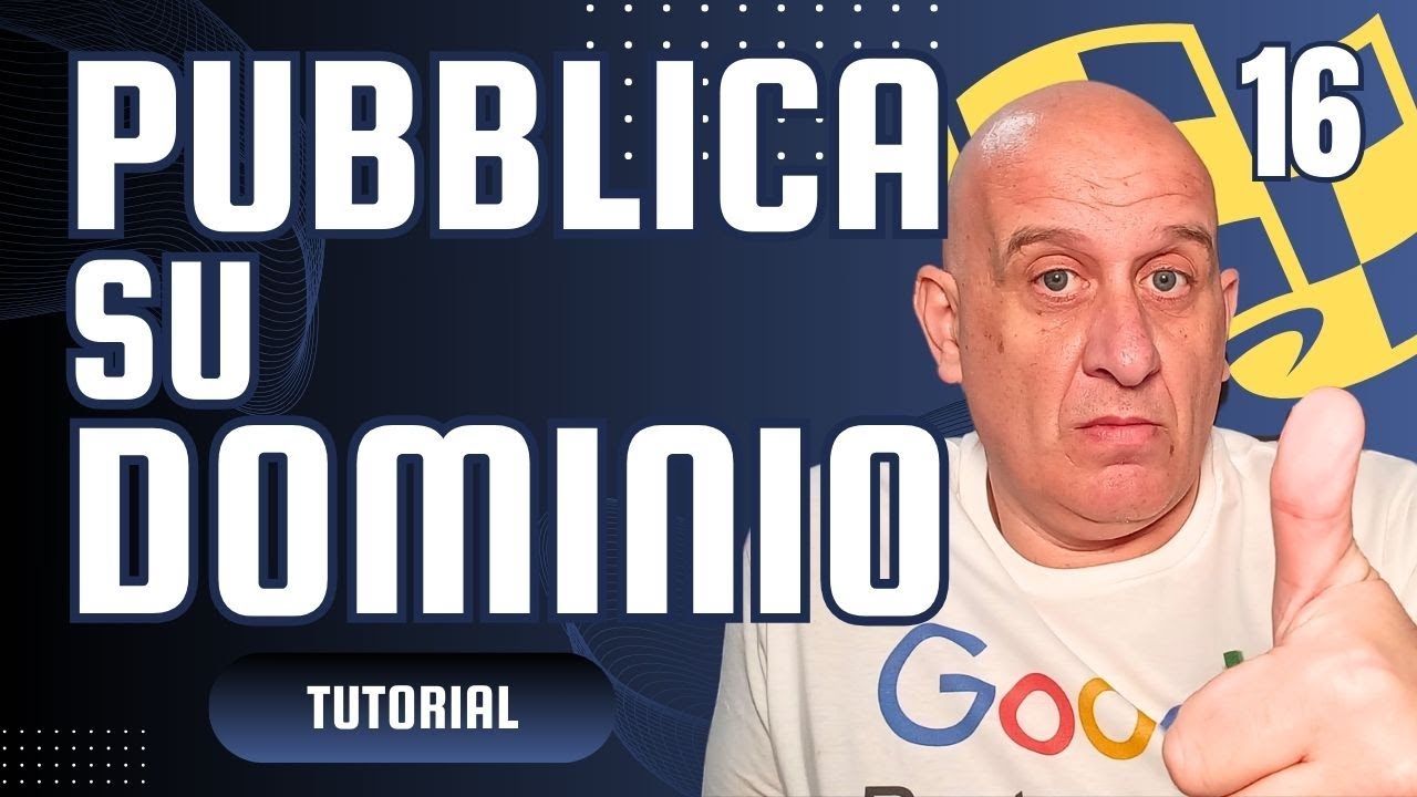 Il tuo sito Google Sites con dominio personalizzato ⏰| Creare un sito con Google Sites (2024)