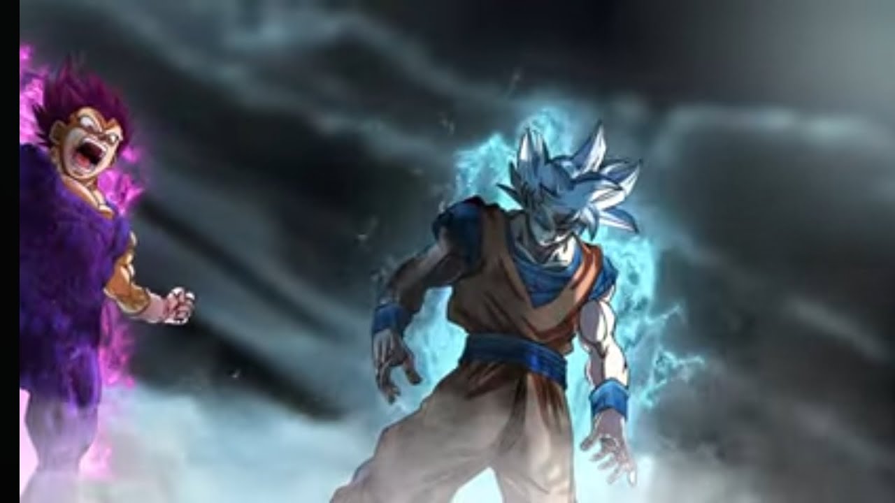 Mui Goku  vegeta ultra ego vs gas
