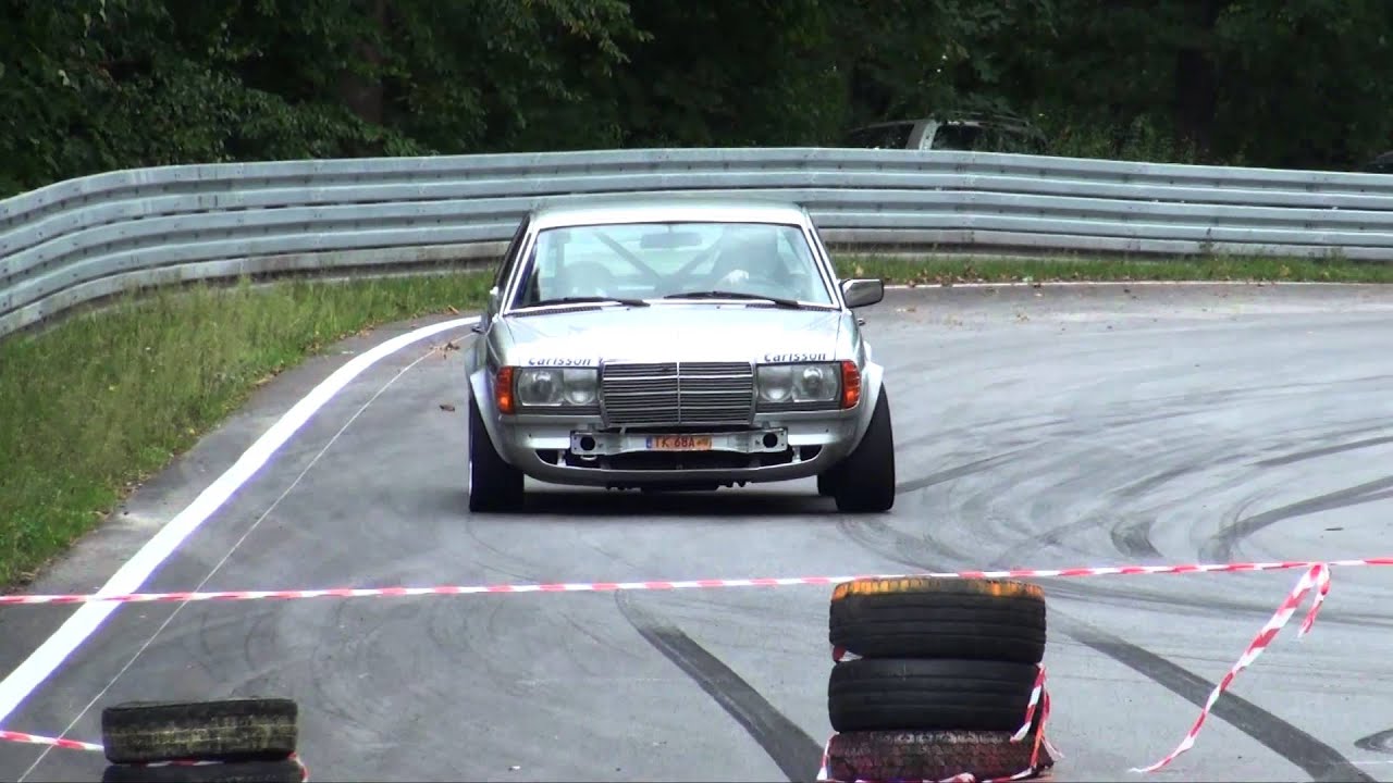 Nowak Ernest - Mercedes W123 280CE Carlsson - ClassicAuto Track Day 5 Runda Tor Kielce 21-09-2013