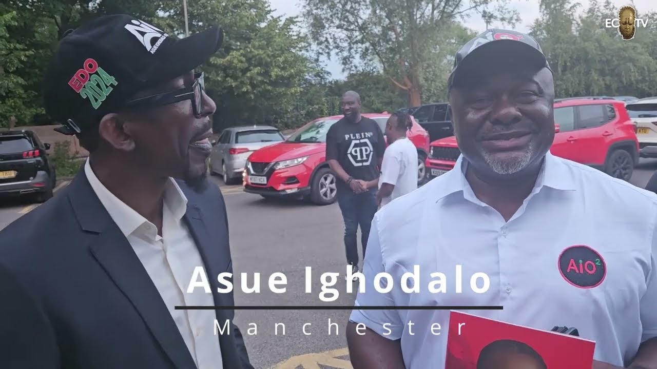 June 2024, Asue Ighodalo Campaigns to the UK Edo Diaspora #edo2024