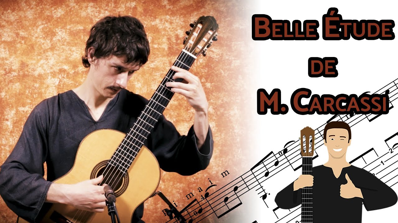 Très belle Etude en mi mineur (opus 59) de Matteo Carcassi