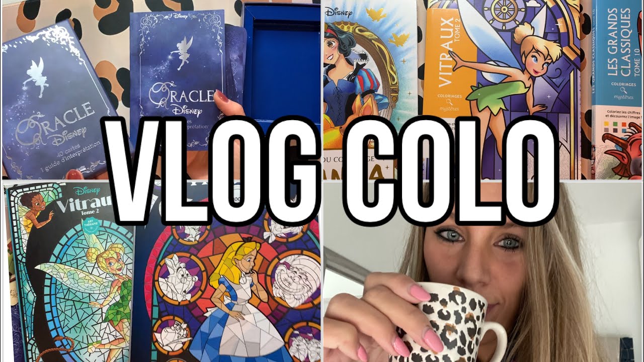 Vlog 83 ✏️: Un coloriage surprenant ! J’aurais pas pensé faire ça ! 