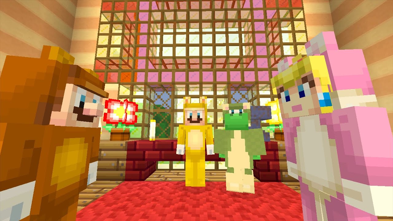 Minecraft Wii U - Super Mario Series - Mario and Peach's Wedding! [84]