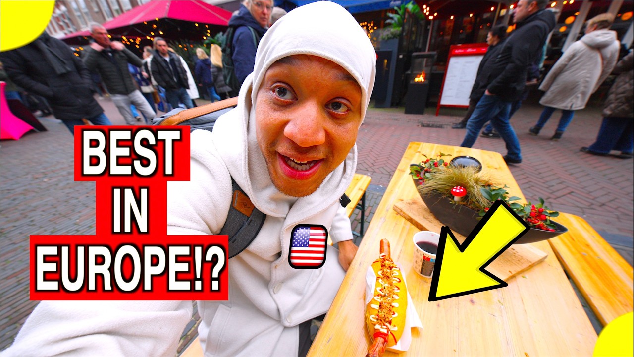 Inside The BEST Christmas Market In Europe!? | American Living  The The Netherlands