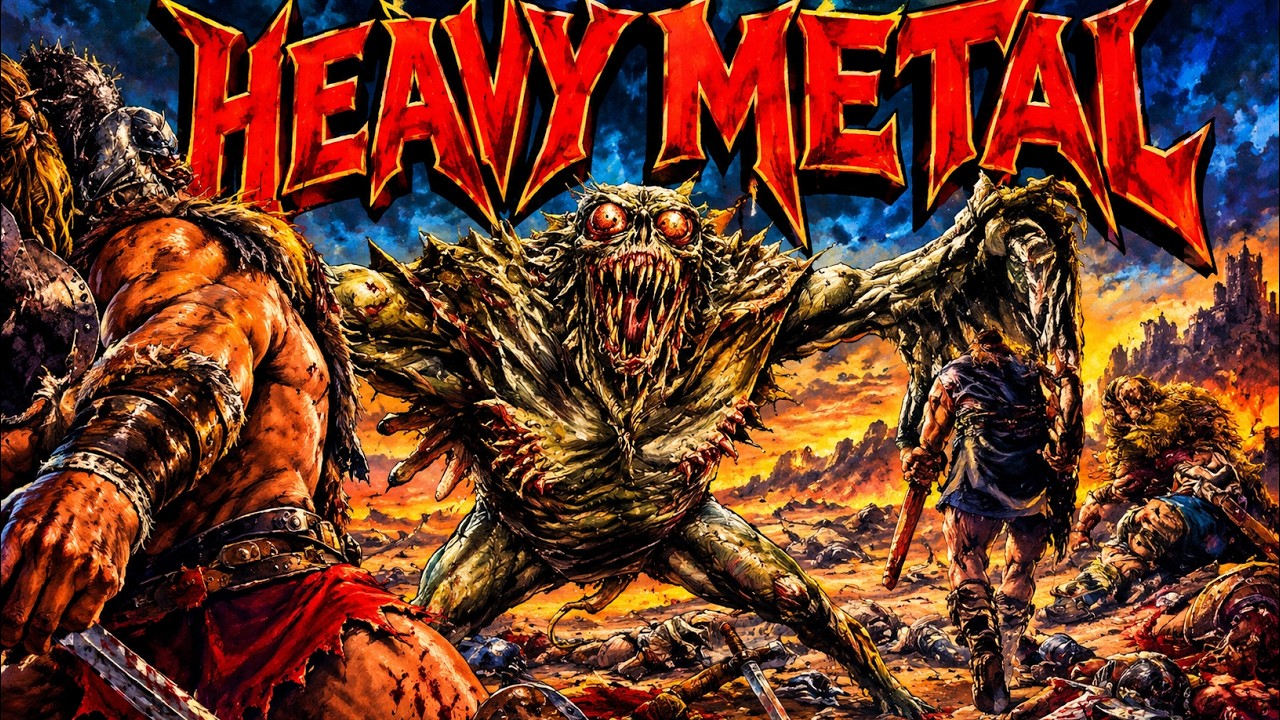 BEAST OF THE BATTLEFIELD -  Epic 80s Heavy Metal Anthem | Classic Hard Rock
