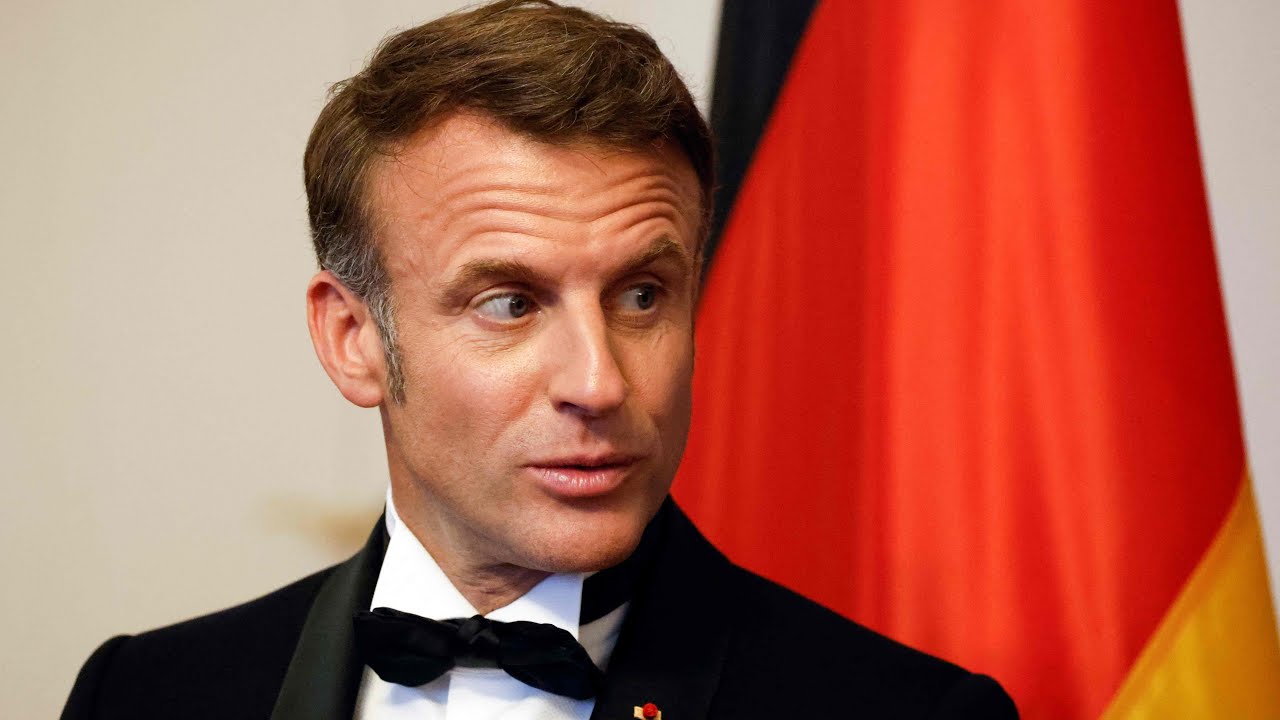 Rede von Emmanuel Macron (Präsident Frankreich) beim Europa-Fest in Dresden | 27.05.2024