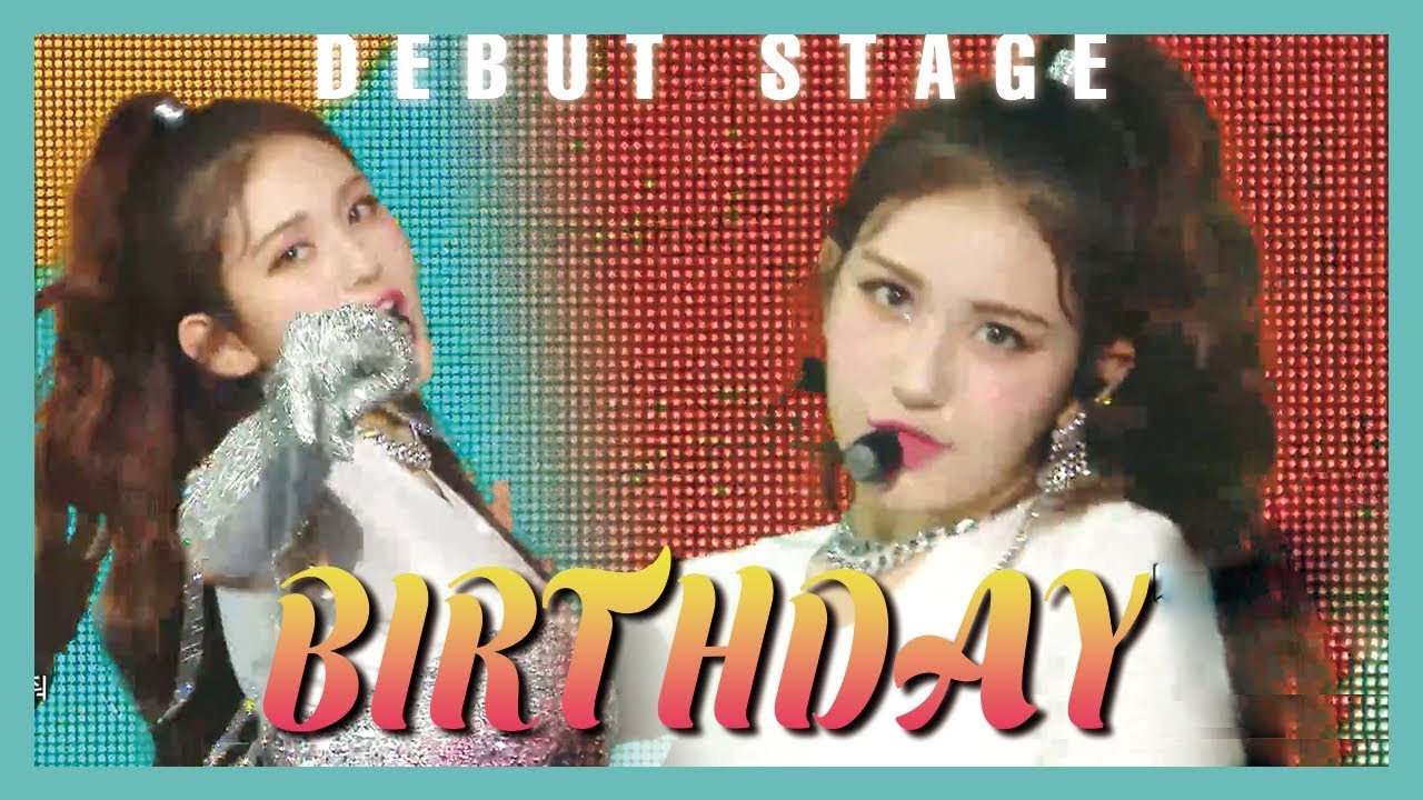 [Debut Stage] SOMI - BIRTHDAY, 전소미 - BIRTHDAY Show Music core 20190615