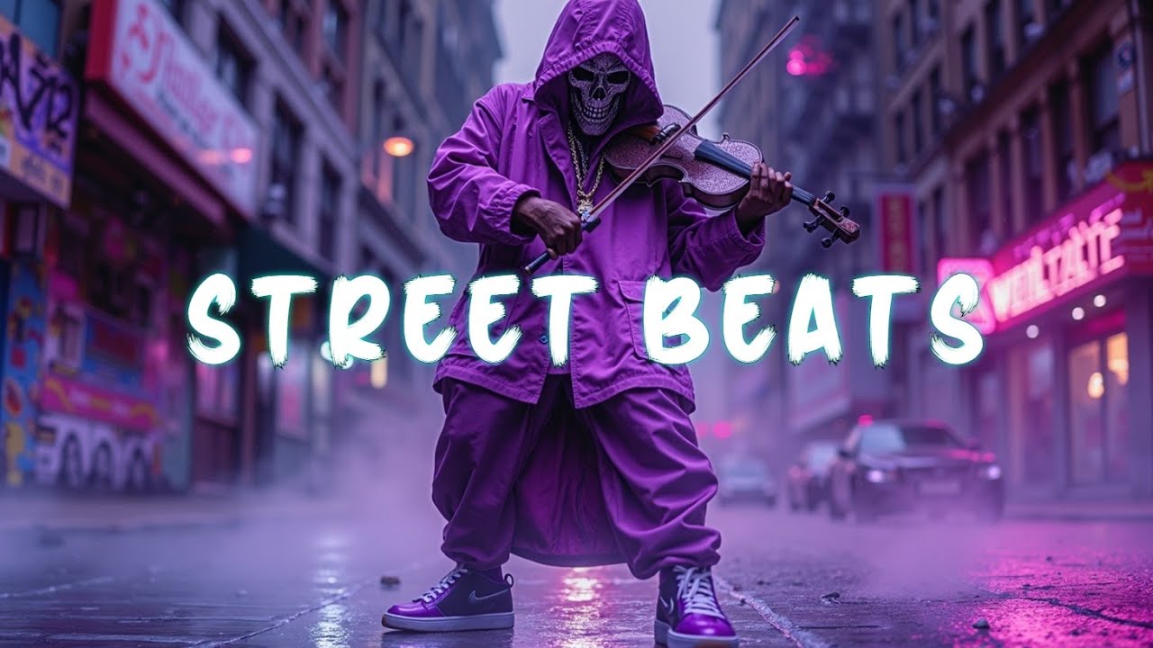 Violin Hip Hop Street Beats | No Copyright Focus Music for Study & Chill Vibes