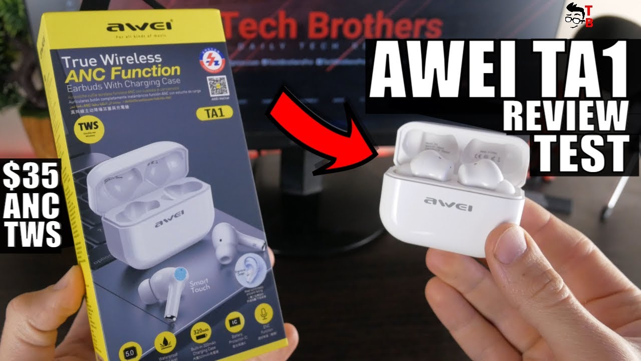 AWEI TA1 REVIEW: $35 ANC Earbuds With Great Microphone!