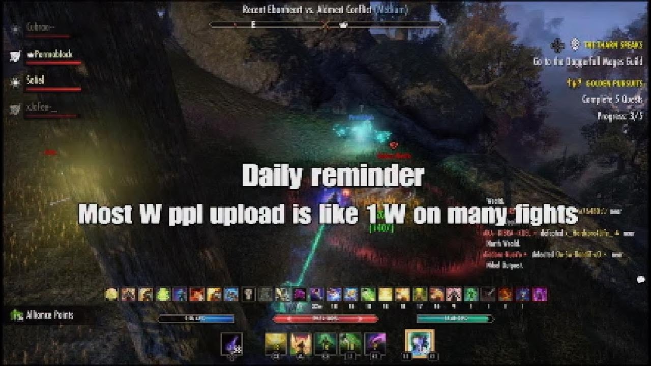 ESO PvP Subclass/Vengeance + Delusional players trying to expose