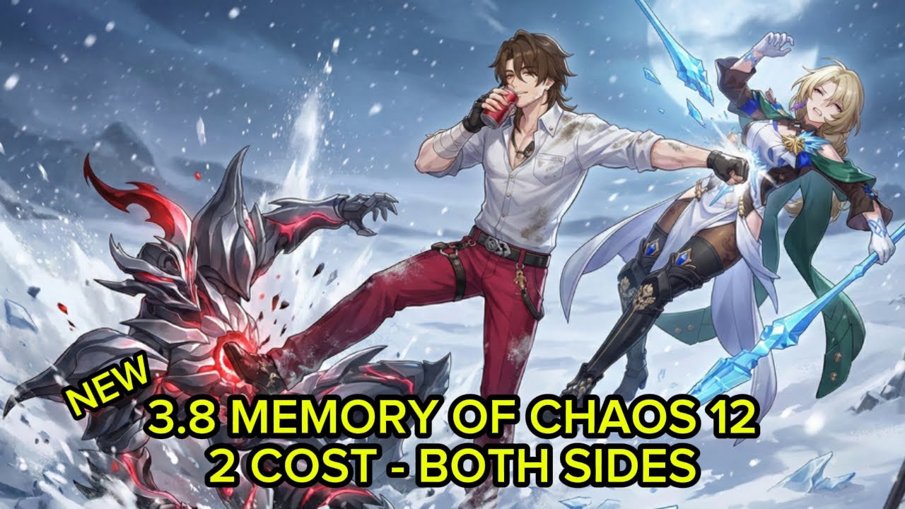 [3.8] Team Gallagher 2 COST BOTH SIDES | NEW MEMORY OF CHAOS 12 | Honkai: Star Rail