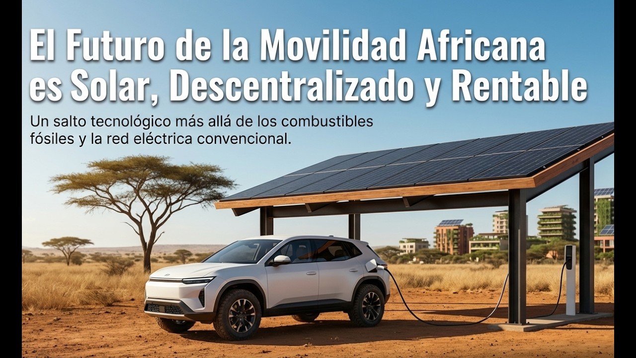 Carga solar fuera de la red: La clave para descarbonizar el transporte africano.