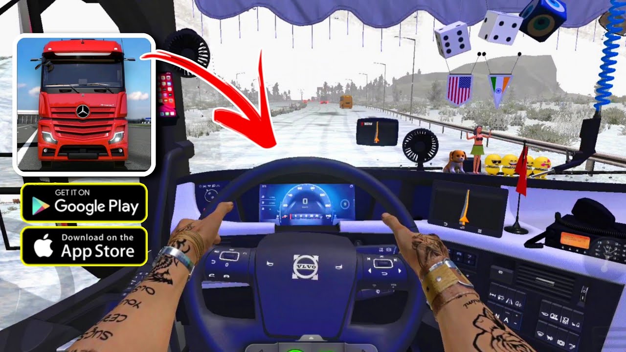 🚛 BEST TRUCK GAME Truck Simulator Ultimate | GAMEPLAY ANDROID #trucksimulator