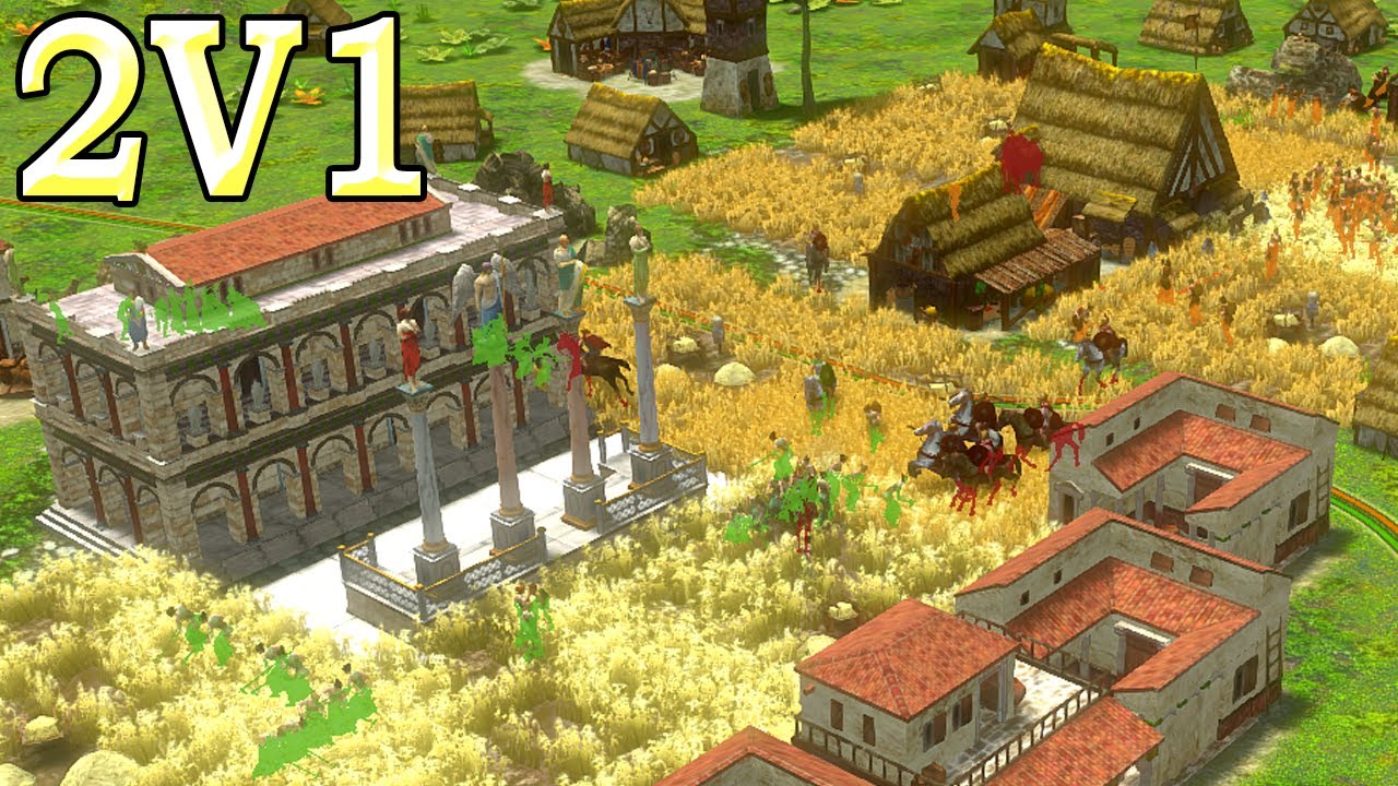 0 A.D. 1v2 With a 2 CC Start