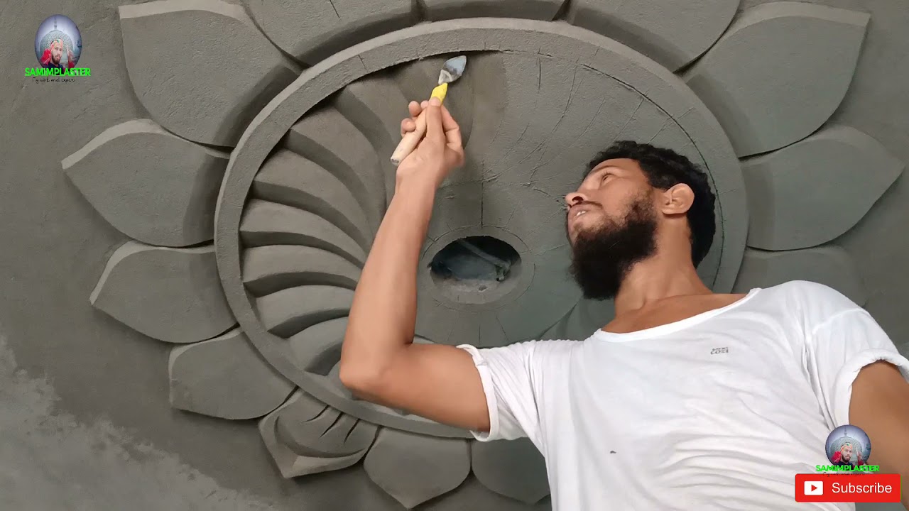 AMAZING SPIRAL CEILING FLOWER