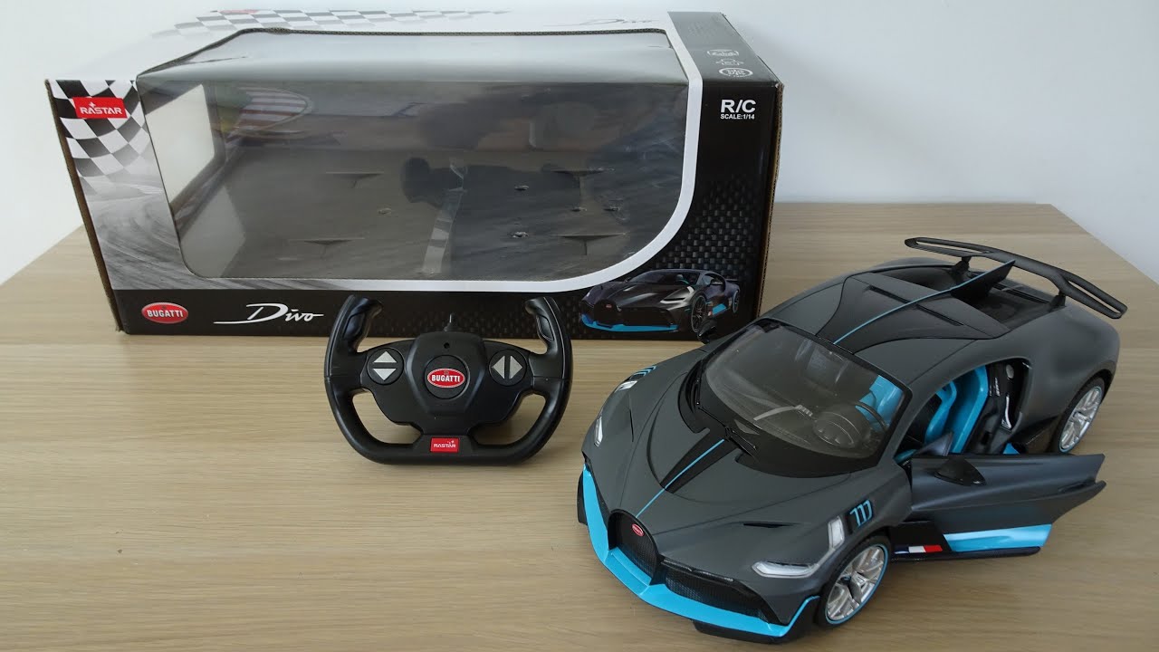 Rastar Bugatti Divo 1:14 Scale RC Hypercar - Unboxing and Review