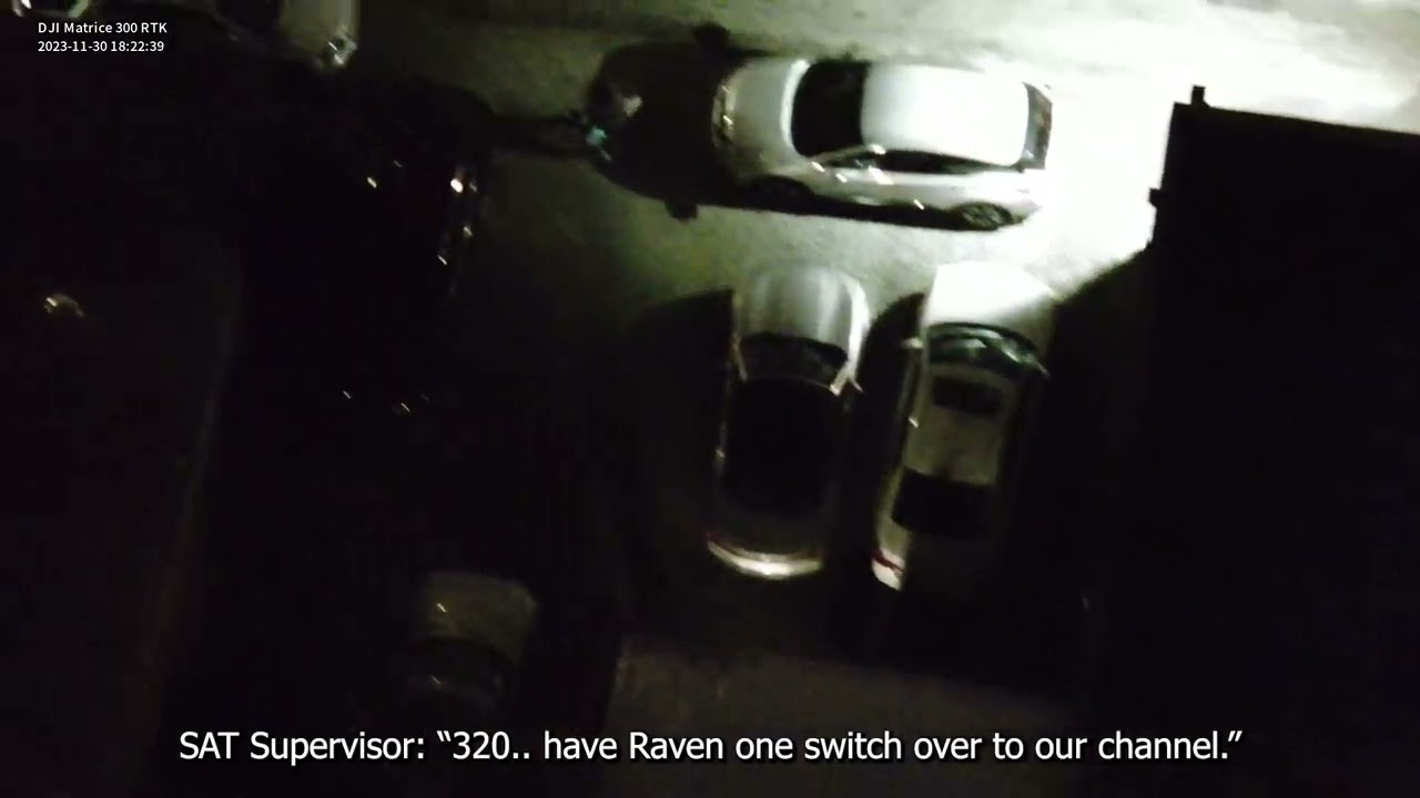 MCPD Drone as First Responder in Action: Assists Officers in Apprehending Two Theft Suspects