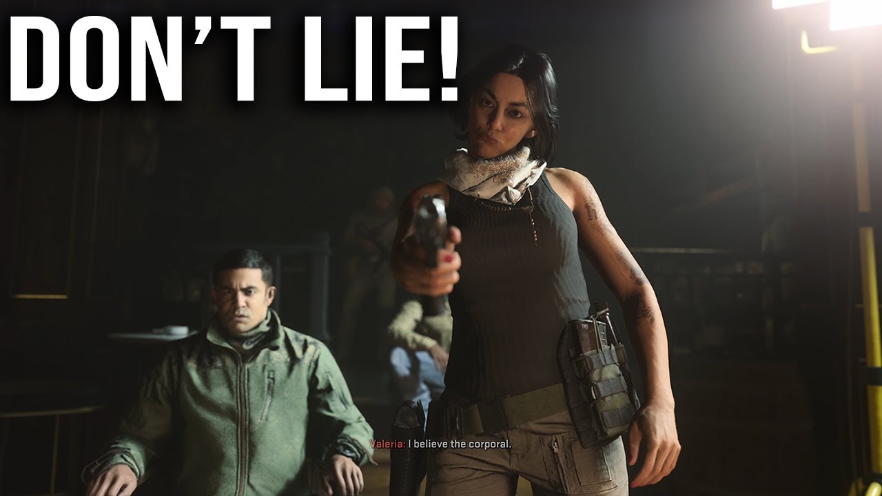 HOW TO SURVIVE THE INTERROGATION - ALL CORRECT ANSWERS IN EL SIN NOMBRE CALL OF DUTY MW2 CAMPAIGN
