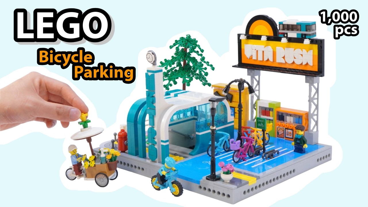 LEGO Bicycle Parking - Speed Build