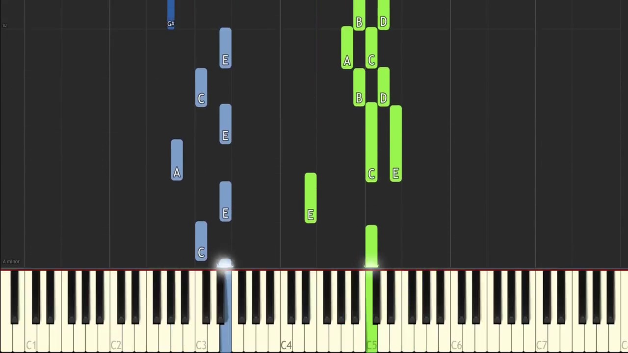 Solitude - Piano Tutorial (Synthesia) by Vlad Kramarchuk