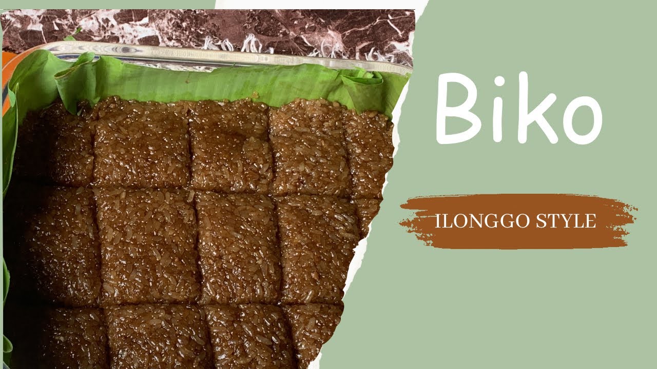 Easy to cook biko | ilonggo style | panlasang pinoy | Gammy bear vlogs